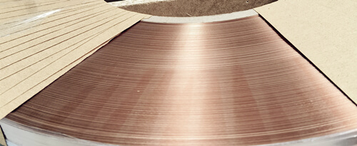 तांबे कांस्य पट्टी CuSn6 साठी नवीन शिपमेंट