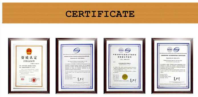 एच 65 Brass Strip Coil certificate